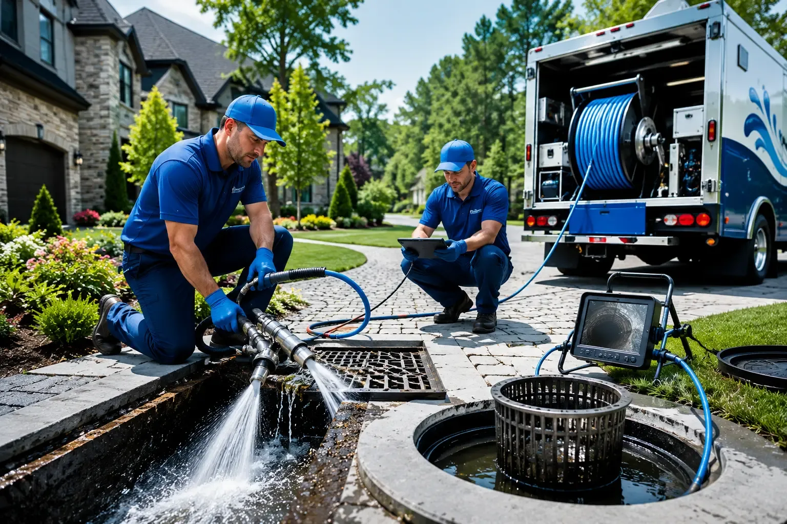 Local outdoor drain cleaning professionals in Anna, OH