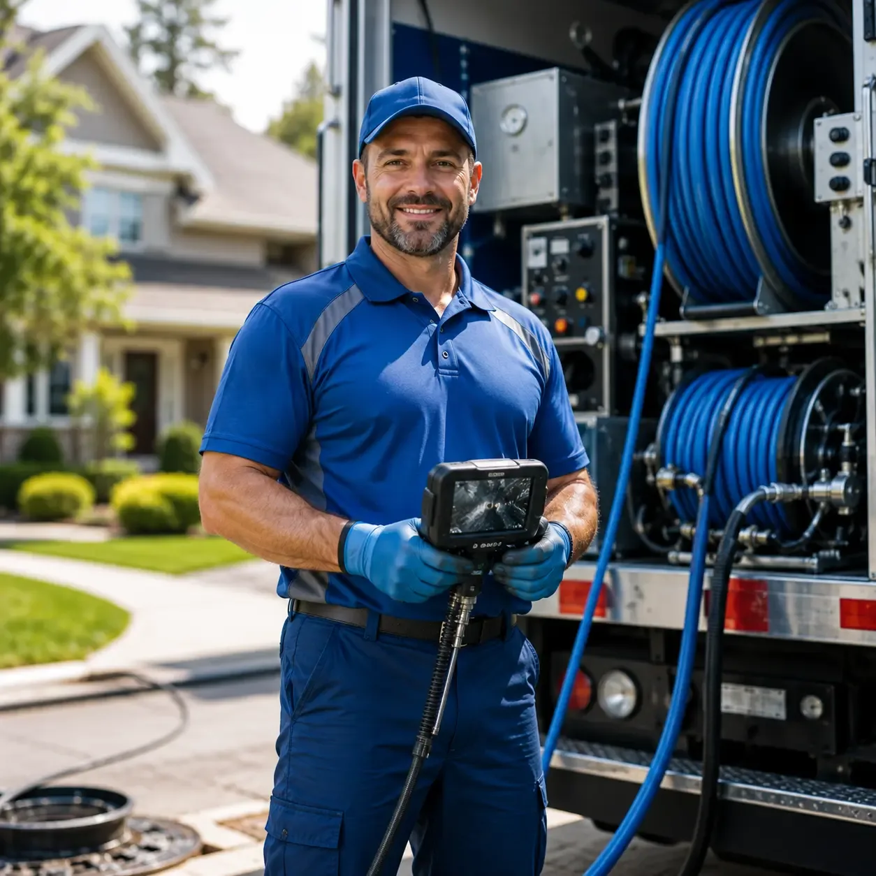 Local outdoor drain cleaning specialists in Anna, OH